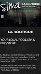 Mobile Screenshot of laboutiquepiscinesetspas.com